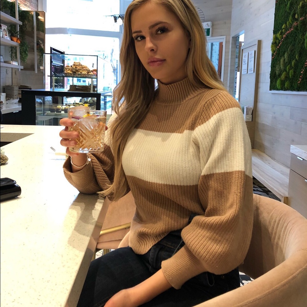 Knit sweater